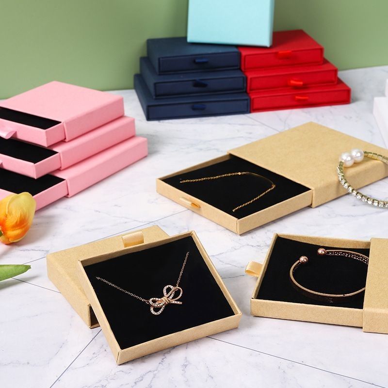 Portable Square Mini Perhiasan Travel Case Cincin Earrings Kalung Pesta Pernikahan Box Hadiah