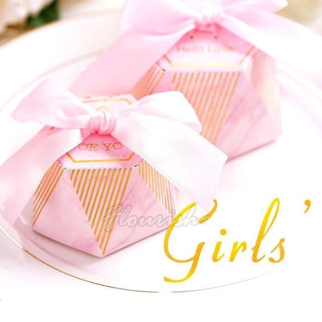 Custom Candy Chocolate Gift Paper Packaging Box Hot Foil Gold Stamping Untuk Festival Pernikahan