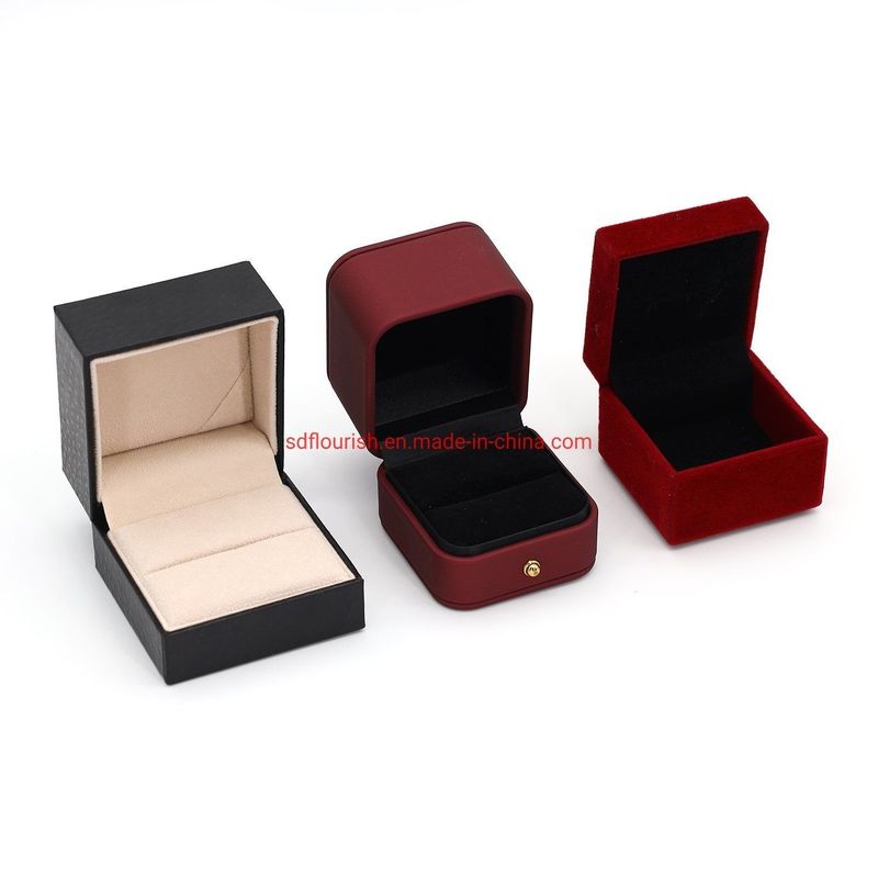 Custom Logo Printing Black Texture Paper Watch Packaging Gift Box Menurut Permintaan Pelanggan untuk Produk Mewah