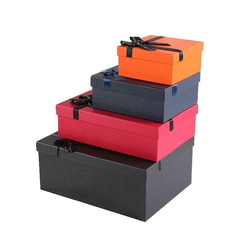 Pencetakan Dua Sisi Festival Pernikahan Kosmetik Parfum Kertas Kertas Kertas Kemasan Hadiah Kertas Custom Shipping Box dengan Tutup
