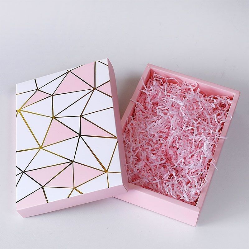 Hot Stamping Makeup Tutup dan Base Box Kosmetik Parfum Kertas Kardus Gift Drawer Box