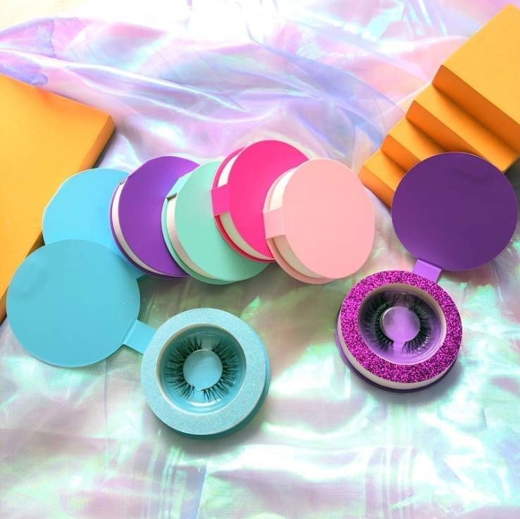 Custom Full Color Cardboard Lash Box Dengan Drawer Offset Pencetakan Permukaan Penanganan