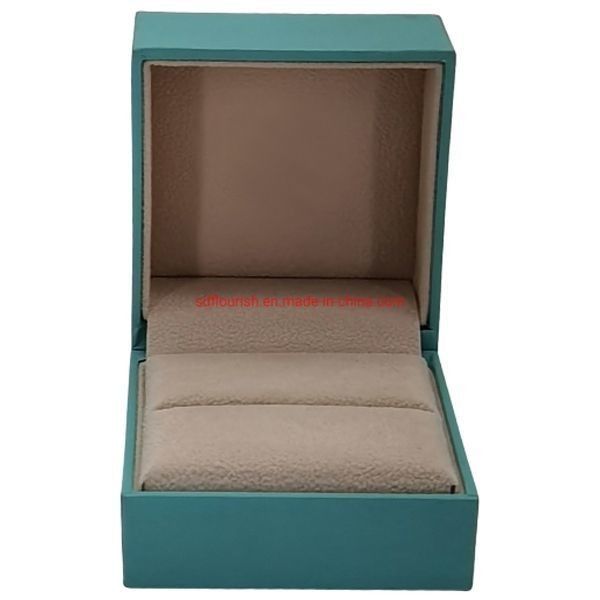 Clamshell Desain Elegant Warna Hijau Kardus Kardus Proposal Cincin Kotak Hadiah dalam Format CDR/EPS/JPG/TIF
