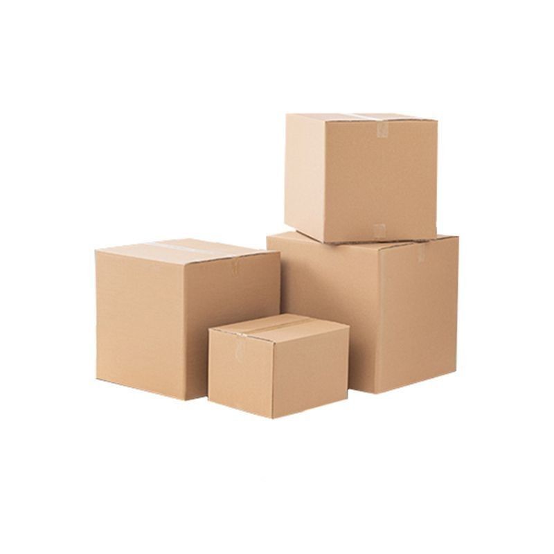 3 Ply B Flute Flat Pack Kotak Karton Lipat Kotak Karton Putih Untuk Minuman Anggur Bir Susu