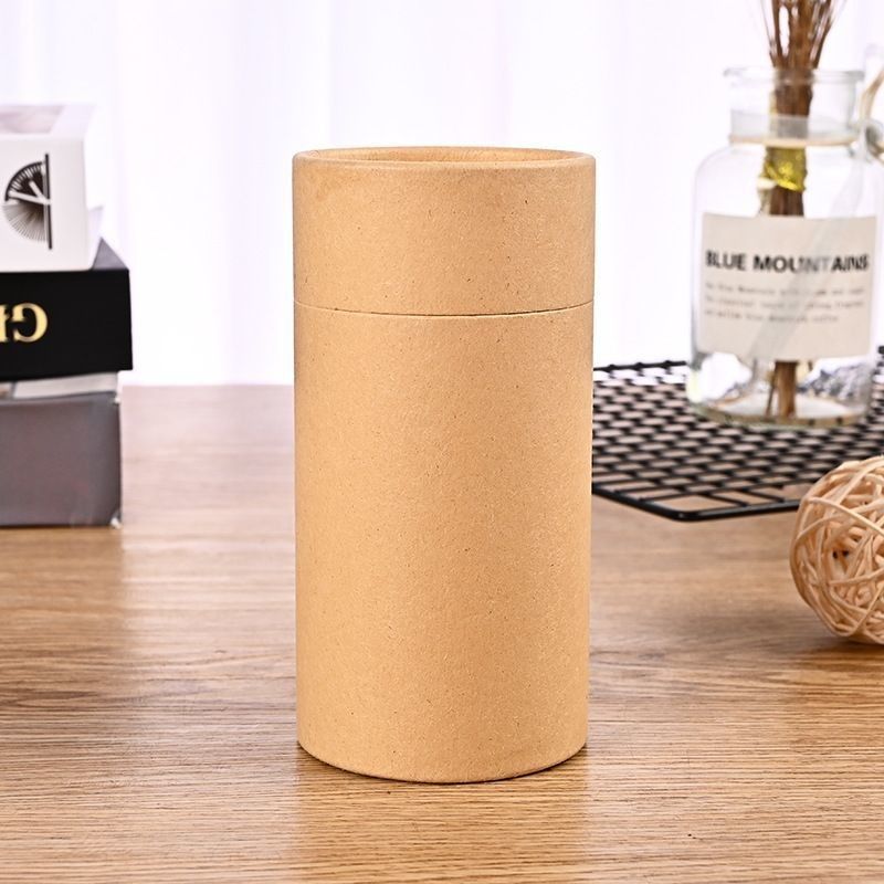 Kaleng kertas tabung kemasan kotak hadiah untuk parfum Perhiasan lilin kosmetik teh kopi