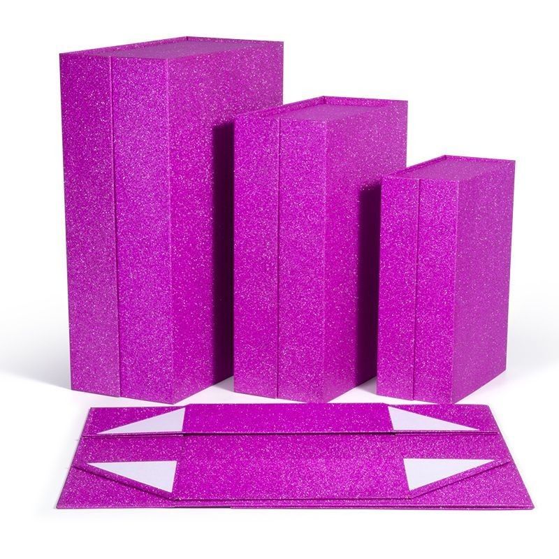 Luxury Lipat Kado Kotak Kertas Kotak Kemasan Kotak Untuk ekstensi rambut manusia wig