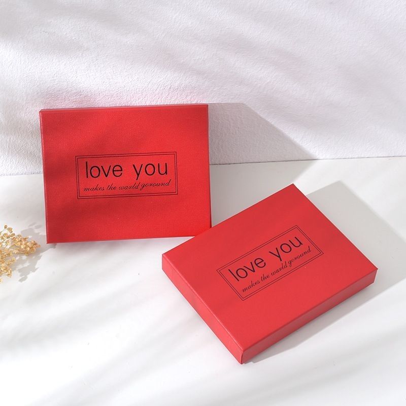 Langit dan Bumi Tutup Lipstick persegi panjang Customized Perfume Box Hadiah untuk Perbaikan Pernikahan Customized