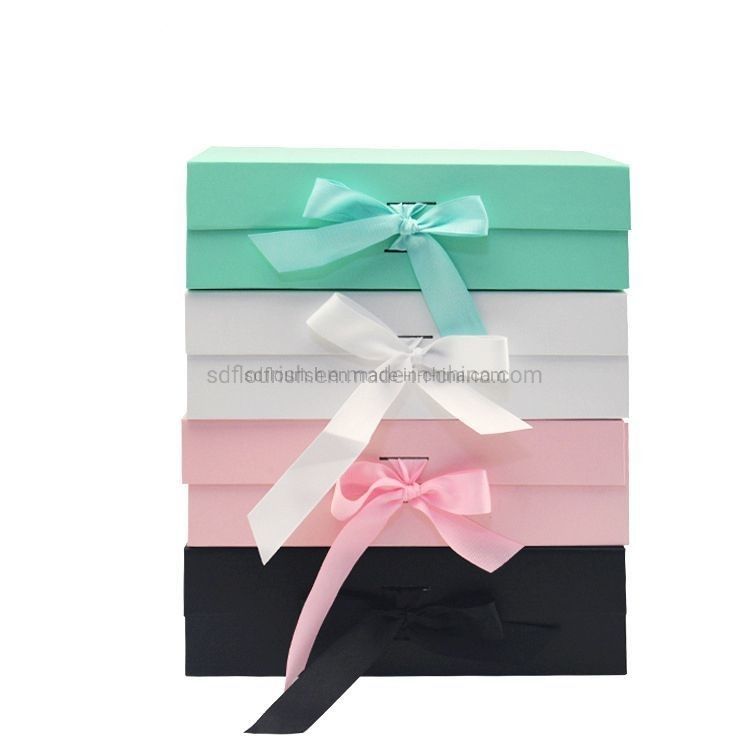 Custom Magnetic Closure Foldable Cardboard Packaging Box for Food Household Electronics Cosmetics Cake Perhiasan dan Hadiah
